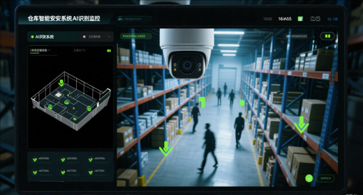 倉庫傳統攝像頭升級AI監控智能識別技術分析