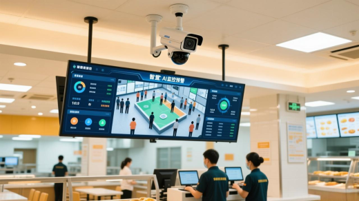 智慧食堂智能AI監(jiān)控預警系統(tǒng)應用簡介